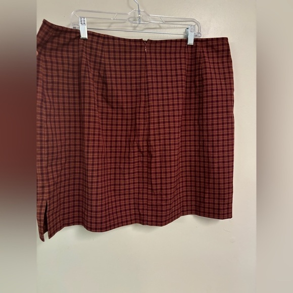 Venezia plaid mini skirt - Picture 3 of 10